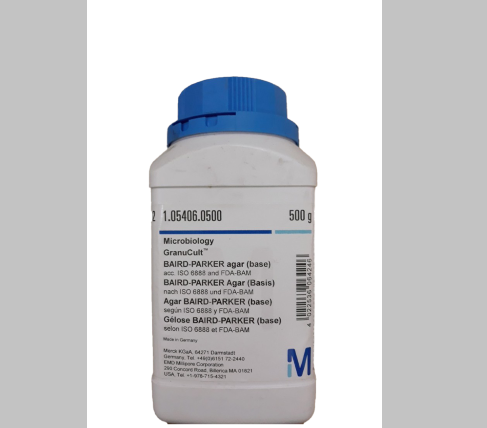 Merck 105406.0500 Baird-Parker Agar Staphylococcus Selective Agar (Base) Acc. To Baird-Parker For Microbiology (Ambalaj Miktarı : 500 gr)
