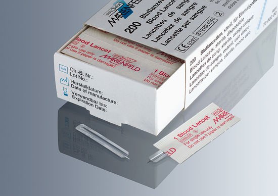 Marienfeld 7300700 Lanset, Emniyetli, 18G 1.2 mm, Steril, Sarı  Ambalaj Miktarı: 100 Ad.
