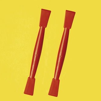 LP Italiana L291096 PP Spatül, İki Ucu Düz, 180 mm  Ambalaj Miktarı: 1 Ad.