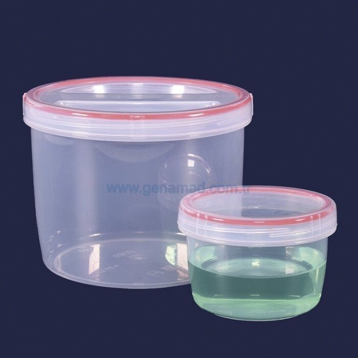 ISOLAB 061.13.004 kavanoz - geniş boyun - polipropilen - 1270 ml    1 adet = 1 adet