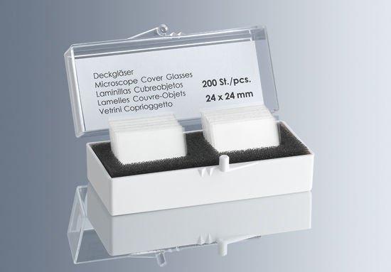 Marienfeld 102172 Lamel No:1.5, 24x32 mm, 100'lük Menteşe Kapaklı Kutuda  Ambalaj Miktarı: 1000 Ad.