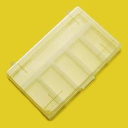 LP Italiana L291462 PP Kapaklı Kutu, 165x112x31 mm, 6 Bölmeli  Ambalaj Miktarı: 1 Ad.