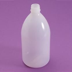 LP Italiana L292204 LDPE Şişe, Kapaksız, Dar Boyunlu, 1000 ml  Ambalaj Miktarı: 1 Ad.