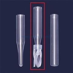ISOLAB 097.05.107 insert - 0,1 ml - P.P yaylı -dış çap: 5 mm, dış yükseklik: 29,0 mm - N8 vialler için    1 paket = 100 adet