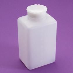 LP Italiana L294234 HDPE Şişe, Kare, Taksimatlı, Contalı Kapak, 500 ml  Ambalaj Miktarı: 1 Ad.