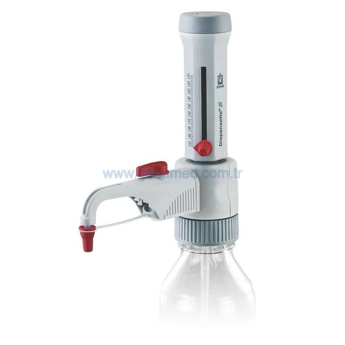 Brand 4600101 Dispensette® S  Ayarlanabilir Hacim Dispenser - Vanalı  0.1 - 1   ml