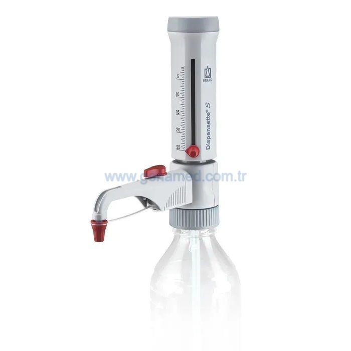 Brand 4600151 Dispensette® S  Ayarlanabilir Hacim Dispenser - Vanalı  2.5 - 25  ml