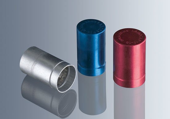 Marienfeld 6602105 Tüp Kapağı, Labocap, Tutacaksız, 12/13 mm, Mavi  Ambalaj Miktarı: 5 Ad.