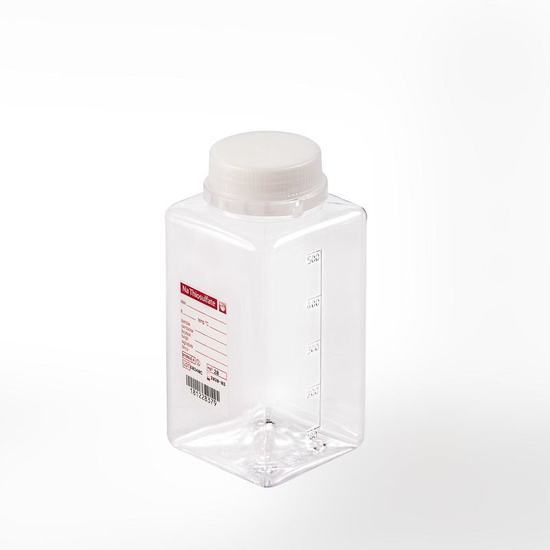 LP Italiana L295198 Su Numune Şişesi, PET, 500 ml, Sodyum Tiyosülfat'lı, 100°C'ye Dayanıklı, Gama Steril  Ambalaj Miktarı: 1 Ad.