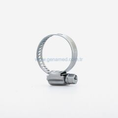 ISOLAB 052.16.025 hortum kıskacı - vidalı kelepçe - 16/25 mm    1 adet = 1 adet