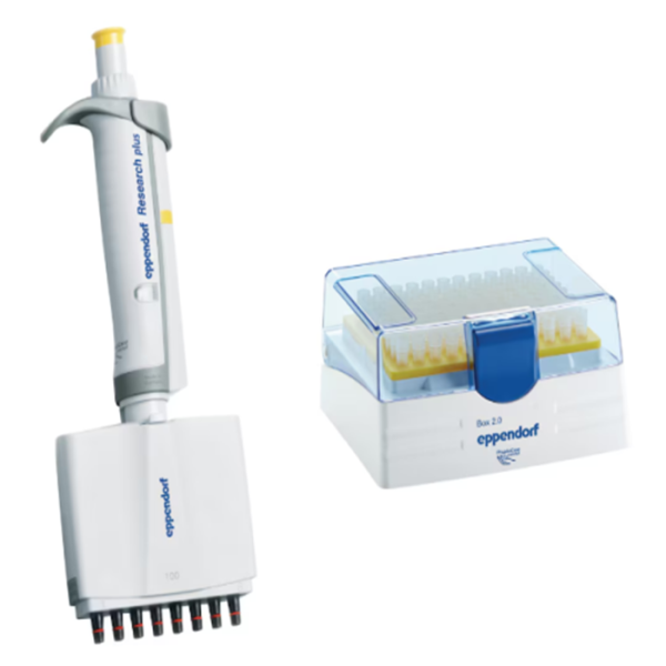 EPPENDORF 3125000036 Research Plus 8 Kanallı Otomatik Pipet (10-100 μl)