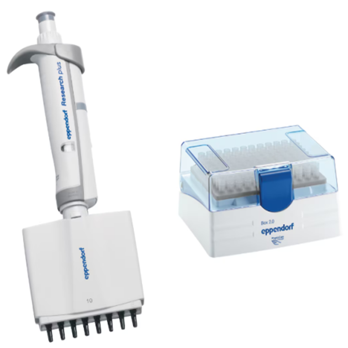 EPPENDORF 3125000010 Research Plus 8 Kanallı Otomatik Pipet (0,5-10 μl)