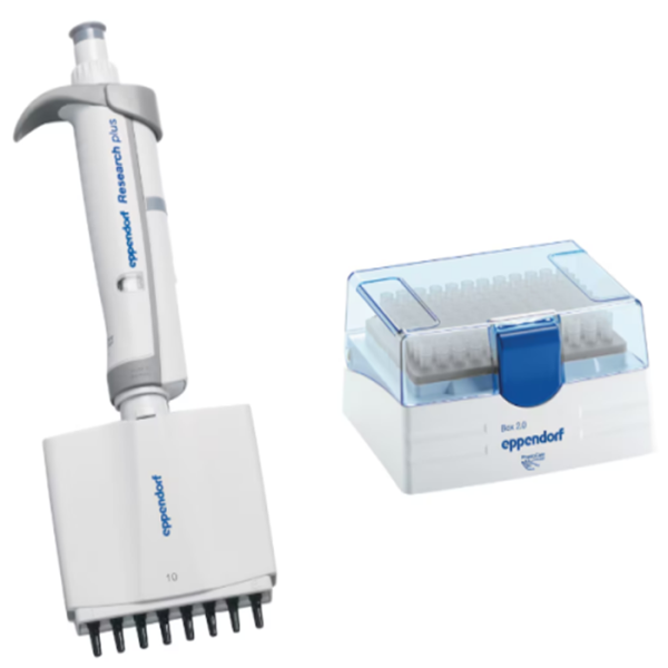 EPPENDORF 3125000010 Research Plus 8 Kanallı Otomatik Pipet (0,5-10 μl)