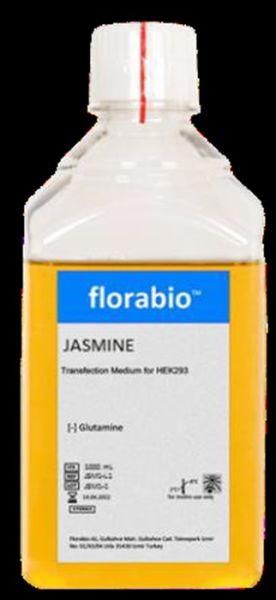 JASMINE Viral vector production medium for HEK293 cells through transfection with polymers. Powder 10L