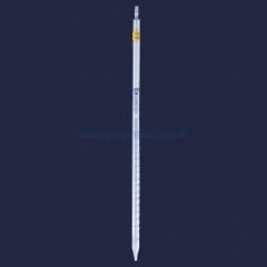 ISOLAB 021.01.010 pipet - cam - dereceli - AS kalite - grup sertifikalı - mavi skala - 10 ml    1 paket = 10 adet