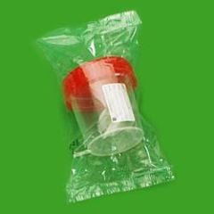 LP Italiana L102348 Numune Kabı, Plastik, PP, Hacim 120 ml,Steril, Etiketli, Tek Tek Poşetli  Ambalaj Miktarı: 25 Ad.