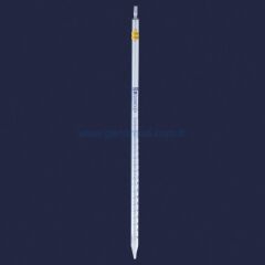 ISOLAB 021.01.050 pipet - cam - dereceli - AS kalite - grup sertifikalı - mavi skala - 50 ml    1 paket = 10 adet