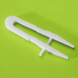 LP Italiana L295584 PTFE Penset, Köşeli, 100 mm  Ambalaj Miktarı: 1 Ad.