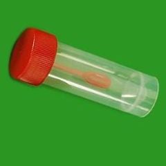 LP Italiana L109048 Numune Kabı, Hacim 25 ml, Kaşıklı, Steril  Ambalaj Miktarı: 50 Ad.