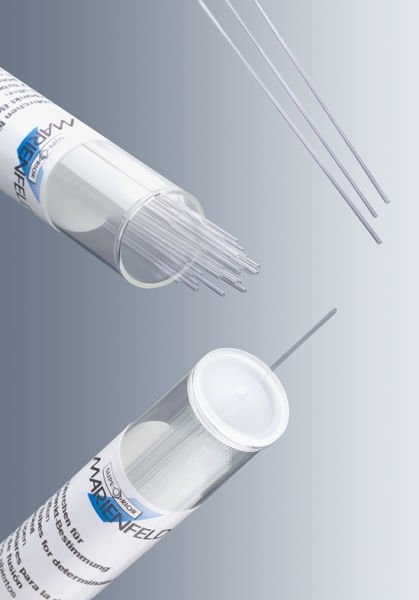 Marienfeld 2940208 Erime Noktası Tayin Pipeti, Cam, Bir Ucu Açık, 100x1.0 mm  Ambalaj Miktarı: 100 Ad.