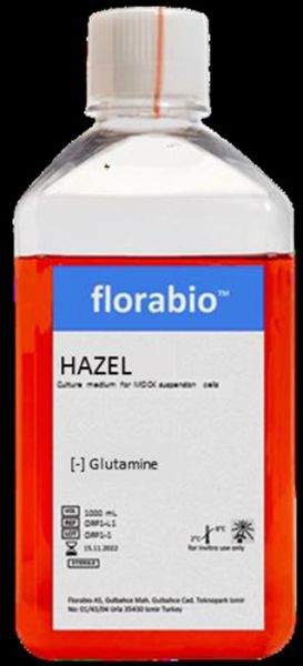 HAZEL Stock culture and production medium for MDBK adherent cells, animal component free, contains recombinant proteins Liquid 1L