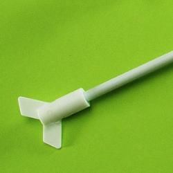 LP Italiana L295811 PTFE Teflon Karıştırıcı Şaft, V Şekilli, 9,5x650x70 mm  Ambalaj Miktarı: 1 Ad.
