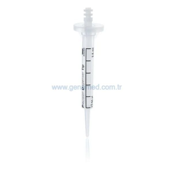Brand 705708 Tekrarlamalı Pipet Ucu 2.5 ml  (100 adet/paket)