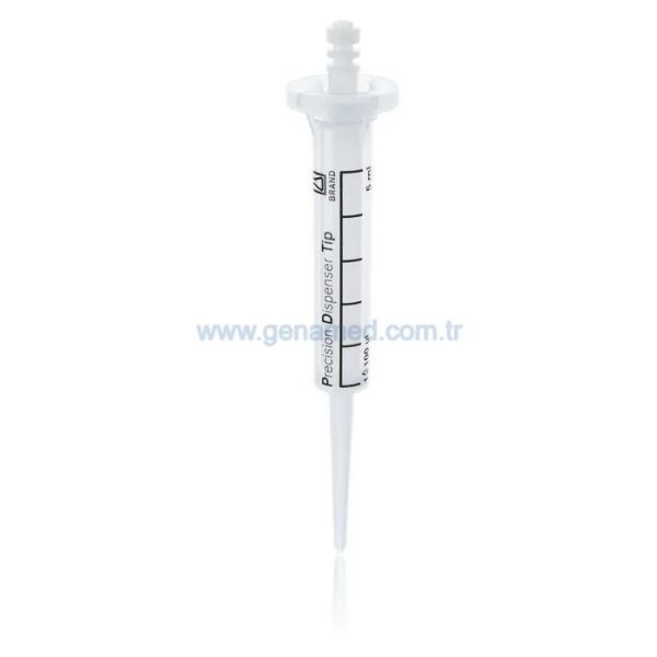 Brand 705710 Tekrarlamalı Pipet Ucu 5.0 ml  (100 adet/paket)