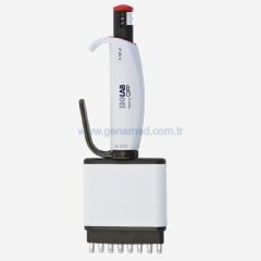 ISOLAB 011.21.200 otomotik pipet - ISOLAB by Capp - 8 kanal - otoklavlanabilir - 200 ul    1 adet = 1 adet