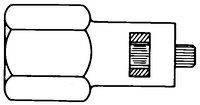 Millipore XX3002567 Adaptör, 1/8 in. NPTF to M Luer-Lok  Ambalaj Miktarı: 1 Ad.
