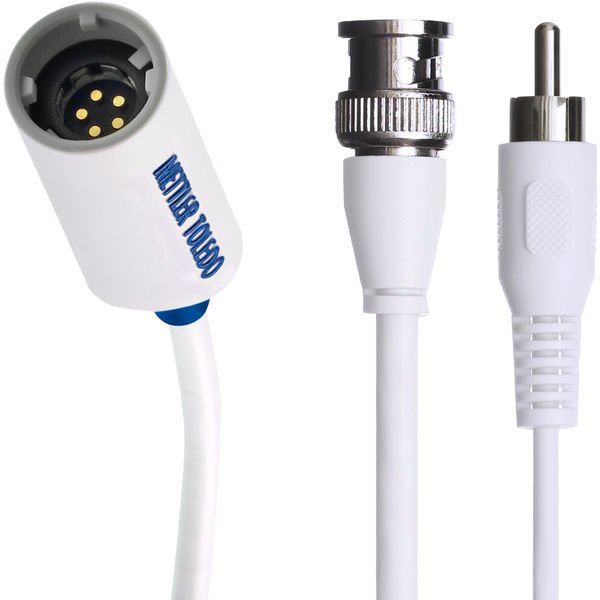 Mettler Toledo 30281896 InLab cable MultiPin-BNC/RCA 1.2m