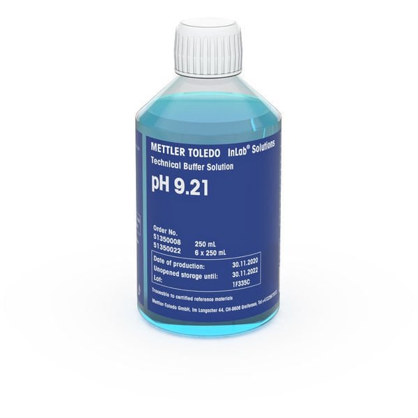 Mettler Toledo 51350008 Technical buffer pH 9.21, 250mL