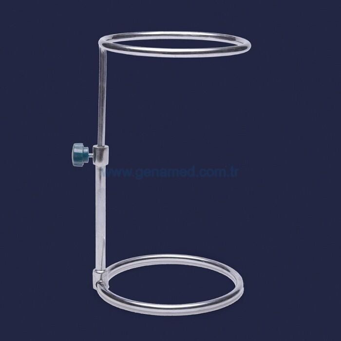 ISOLAB 062.30.002 atık poşet standı - çap 120 mm - yükseklik 250 mm    1 adet = 1 adet