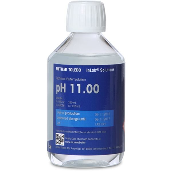 Mettler Toledo 51350012 Technical buffer pH 11.00, 250mL