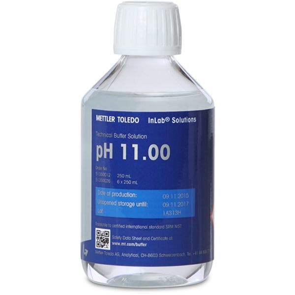 Mettler Toledo 51350012 Technical buffer pH 11.00, 250mL