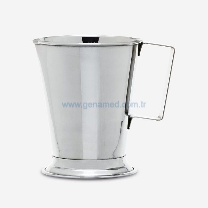 ISOLAB 025.05.901 beher - kulplu - paslanmaz çelik - 1000 ml    1 adet = 1 adet