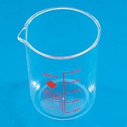 LP Italiana L290117 TPX Beher, Kırmızı Taksimatlı, 5000 ml  Ambalaj Miktarı: 1 Ad.